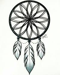 Originated by native american cultures, the dreamcatcher was traditionally made from a bent piece of willow formed into a ring to symbolize the earth and moon. Cool Drawings Of Dream Catchers Novocom Top