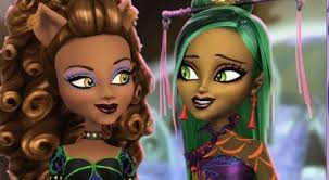 Résultat de recherche d'images pour "jinafire et clawdeen wolf"