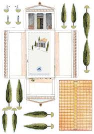 Kostenlos 79 papiermodelle beruhmter architektur mydealz de. Bastelbogen Griechischer Tempel Amici Linguae Latinae Facebook