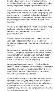 Bahaya ke doktor kalau menyuntik vitamin c? kesian kerana dia tidak pernah terfikir akan kesan jangka panjang. Suntikan Vitamin C Banyak Keburukan Dari Kebaikan Mynewshub