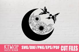 Resize, crop, compress, add effects to your images, photos, and screenshots for free! Moon Butterfly Sunflower Graphic By Ktwop Creative Fabrica