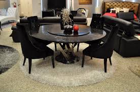 Four wood legs with circular metal stretcher in silver mist finish. 72 Inch Round Dining Table Black Round Dining Table Sets Modern Dining Room Set Dining Room Table Marble