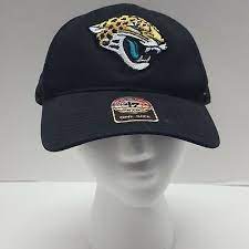 47 Brand Nfl Jacksonville Jaguars Black Hat Strapback Cap One Size Ebay In 2020 Strapback Cap Jacksonville Jaguars Jaguars