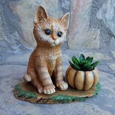Kedi Kutuk Kabak 3k Uclu Takim Kedi Yuksekligi 20 Cm Atolye Dekupaj Ozel Tasarimi 2020 Kedi Tasarim