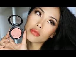 Mac Cosmetics Extra Dimension Blush HUSHED TONE Review Swatch Tutorial