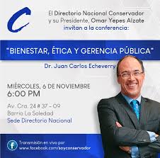 Listen to juan carlos echeverry 2 | soundcloud is an audio platform that lets you listen to what you love and share the sounds you create. No Te Pierdas La Conferencia Bienestar Partido Conservador Colombiano Facebook