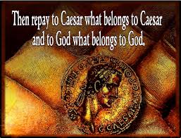 Image result for render unto caesar