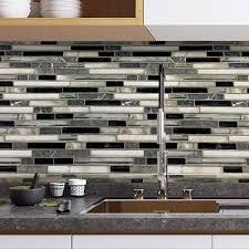 Maybe you would like to learn more about one of these? Black And White Peel And Stick Tile Wallpaper For Kitchen Backsplash Countertop Contact Paper Tile Looking Wallpaper For Bathroom Removable Glossy Vinyl Decoration Film78 7 X17 7 Amazon Com