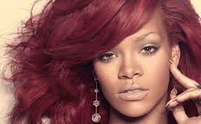 صور ريهانا burgundy hair burgundy hair dye hair color burgundy