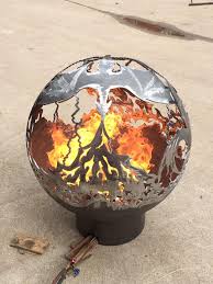 Not with ten thousand men could you do this. Dragon Sphere Fire Pit