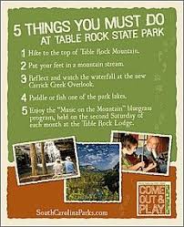 Top Five Things To Do At Table Rock State Park Table Rock State Park State Parks Sc State Parks