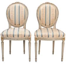 Set Of Eight Upholstered French Dining Chairs French Dining Chairs Dining Chairs Painted Dining Chairs