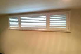 This post provides solutions for these problem windows based on the premise that simple is best. Basement Window Coverings With Curtains Blinds Shades Shutters Thermo Gears