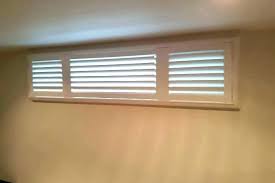 Whether you have a finished or unfinished basement decor, roman shades are the perfect choice when it comes to style, privacy, functionality, versatility, or flexibility and considered as the most familiar styles among the all custom window coverings. Basement Window Coverings With Curtains Blinds Shades Shutters Thermo Gears