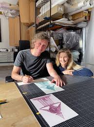 Andreas Werner, the mad abstract dark, ground it, 2023