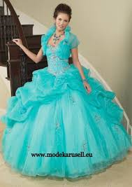 Schönste brautkleid für den schönesten tag. Ballkleid 2013 Brautkleid Abendkleid In Turkis Von Modekarusell