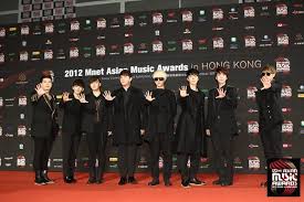 Super Junior On Red Carpet Mama 2012 Super Junior Mnet Asian Music Awards South Korean Idol