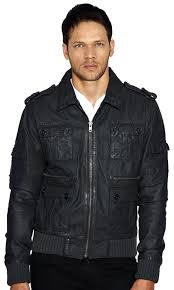 Buy Epaulette Mens Leather Bomber Online Leather Bomber Mens Jackets Leather Bomber Jacket