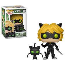 Pop Animation Miraculous Cat Noir With Plagg Funko Pop Anime Funko Pop Dolls Funko Pop Disney