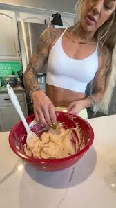 Whipping up a dessert so protein-packed, it practically lifts weights for  you. You will be surprised how delicious these cheesecake bites are! Drop a  “🍓“ and I will send you over a guide of all my ...