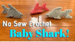 If you like to crochet it, below you find the pattern in usa terminology. Baby Shark No Sew Crochet Pattern Clear Instructions Tutorial Tuesday Ep 88 Youtube