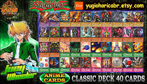 Joey Wheeler Orica Deck Yugioh Anime Cards Yugioh Cards Anime Yugioh