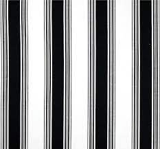 Shop white fabric & supplies at onlinefabricstore.net. Classic Black White Stripe Home Decor Fabric By The Yard Designer Cotton Drapery Or Upholstery Fabric N Fabric Decor Home Decor Fabric Fabric Shower Curtains