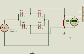 V multisim component reference guide. Dc Voltmeter And Full Wave Bridge Rectifier In Proteus Electrical Engineering Stack Exchange