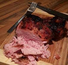Honey And Mustard Glazed Coke Gammon The Healthy Hangover