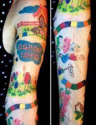 Candyland tattoo on tattoo nightmares doctor who tattoo (in progress. 10 Candyland Tattoos Ideas Candyland Tattoos Candy Tattoo