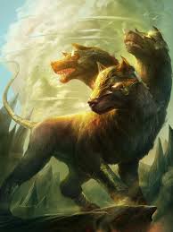 Image Result For Cerberus Art Greek Mythology Art Mythology Art Mythological Creatures