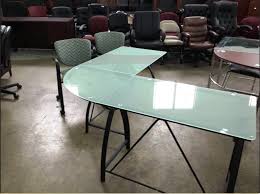 John lewis clear glass desk. L Shaped Glass Desk Size Strangetowne Do You Like L Shaped Glass Desk
