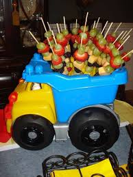 Construction Party Baby Shower Party Ideas Photo 1 Of 12 Trucks Birthday Party Construction Birthday Parties Construction Party