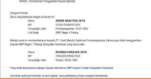 Doc pemerintah kabupaten kepahiang dinas pendidikan pemuda dan. Surat Keterangan Pergantian Kepala Sekolah Di Rekening Dana Bos Operatorsekolahdbn Com Informasi Pendidikan Indonesia