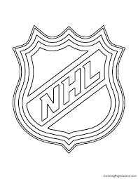 There's something for everyone from beginners to the advanced. Nhl Logo Coloring Page Coloring Page Central
