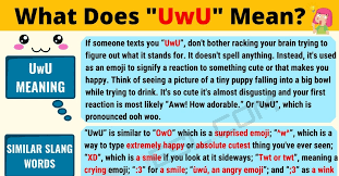 Uwu Meaning What Does Uwu Mean With Useful Text Conversations 7esl Text Conversations Uwu Meaning Slang Words