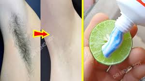 Diy homemade recipes for bleaching arm hair. In 3 Week Remove Unwanted Armpit Hair Permanently 100 Works At Home Youtube