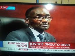 What Caused Justice Louis Onguto S Death Lawyers Judges Mourn