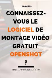 Vous Souhaitez Faire Du Montage Video Je Vous Presente Un Logiciel De Montage Video Gratuit Et Open Montage Video Gratuit Logiciel De Montage Video Logiciel