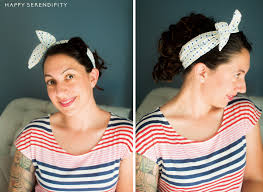 So kann man etwas originelles mit haarband machen!! Haarband Selber Machen Chic Durch Den Sommer Happy Serendipity