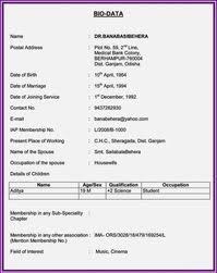 It is a term that was used for cv and resume earlier while today it is reserved for matrimonial what is the difference between biodata and resume? Biodata And Resume Difference