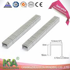 Manual powercrown light wire hammer tacker. China 21ga 1 2 Crown 80 Series Fine Wire Staples China Nail Staple