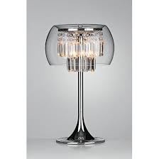 Crank out your late night projects next to this modern table lamp. Table Lamps Modern Table Lamps With Black Shades