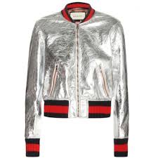Sophie Etchart Silver Bomber Jacket Leather Bomber Jacket Lace Dress Vintage