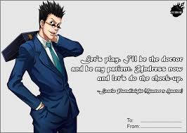 Hxh Hunterxhunter Leorio Leoriopaladiknight Doctorlover Valentines Valentinescard Sweetlines Che Valentines Cards Anime Pick Up Lines Valentines Anime My hero academia valentine's day cards | my hero academia. hxh hunterxhunter leorio
