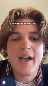 You can be super masculine and still be bisexual #swipingsafely #pridemonth  #queer #bisexual @gaelaitor_ @jameswrightt