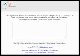 Aj institute of engineering and technology, mangalore. 10 Free Online Alphabetizer Tools To Use