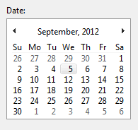 Compute The First Day To Display In A Calendar View In Android 2 2 Stack Overflow