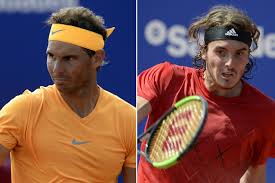 My word… now tsitsipas goes long again and nadal has a break point … he hasn't broken him for well over two hours. Nadal Vs Tsitsipas 29 04 2018 Tennis Picks