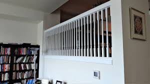The sunken living room ideas, title: S S Living Room Railing Lantern Square Designs